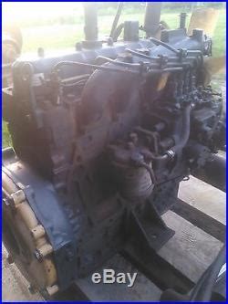 new holland l555 engine removal